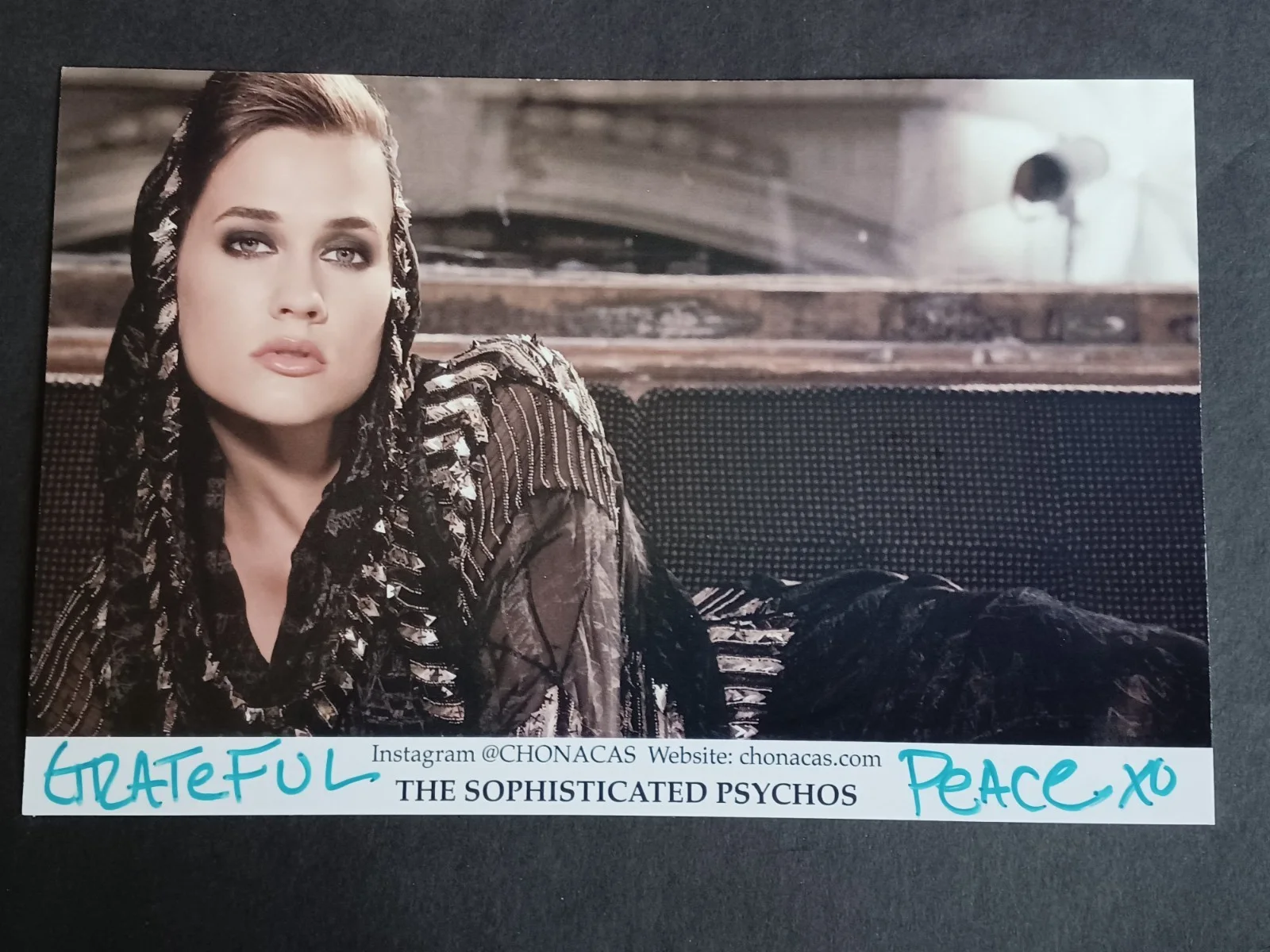 Katie (Kyriaki) Chonacas Signed 5.5" x 8.5" Photo - It's Always Sunny, CSI, изображение 3
