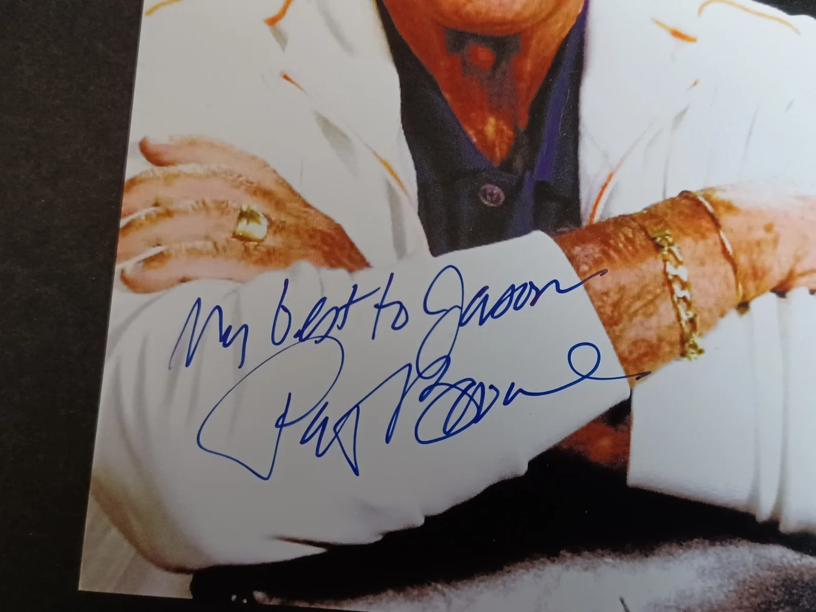 Pat Boone Signed 4x6 Photo - Singer, изображение 2