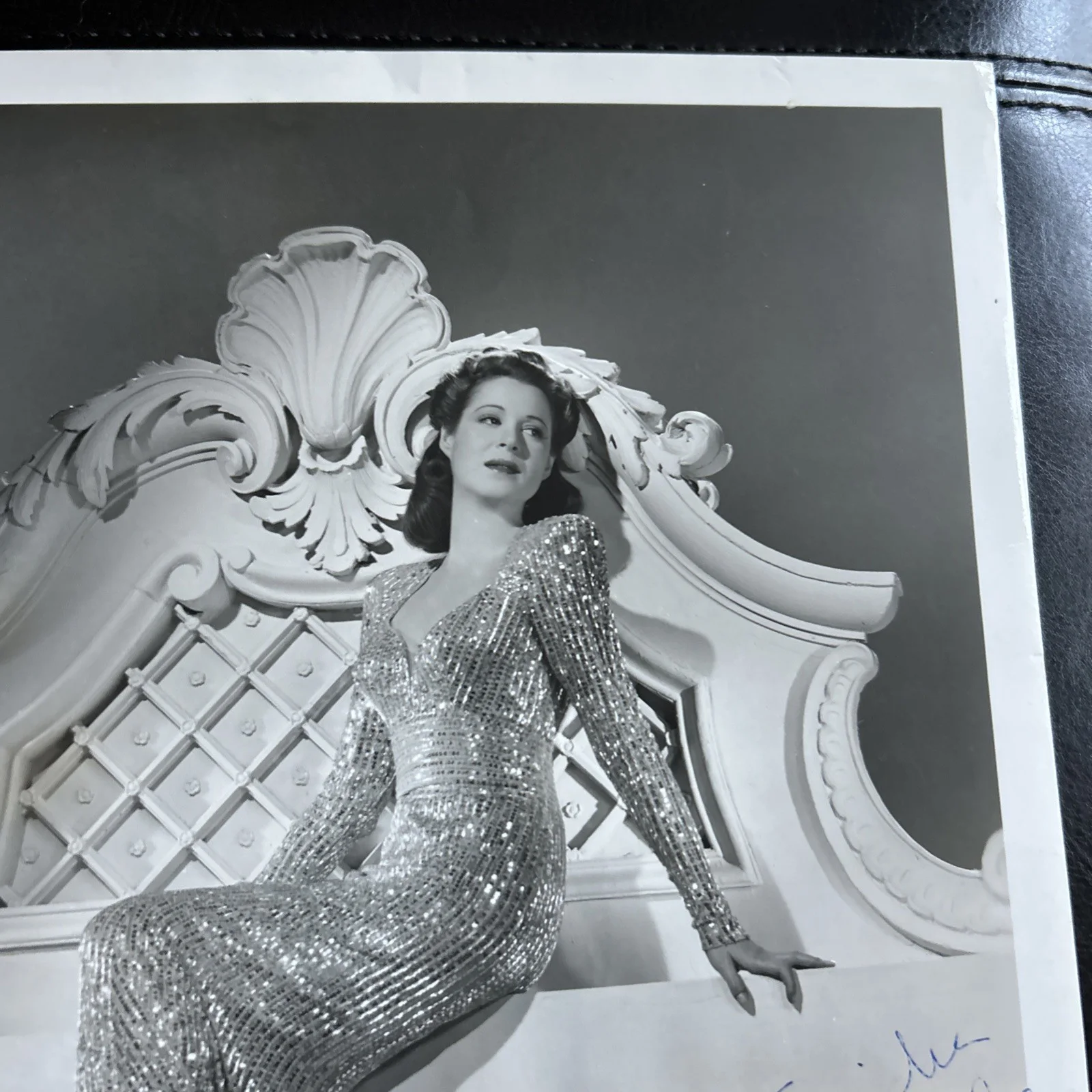 Original Press Photo Actress and Opera Singer 1943 Signed Kitty Carlisle T548, image 3