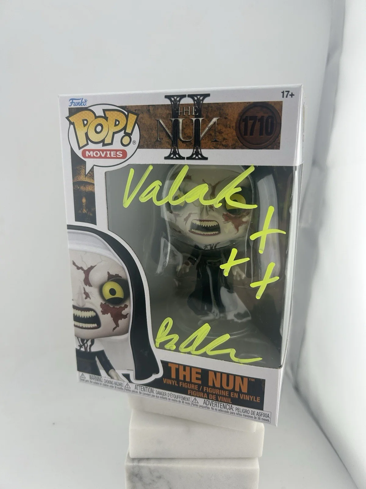 Bonnie Aarons — Bonnie Aarons Signed Autograph The Nun II Funko 1710 OC Celebrity Marketing COA