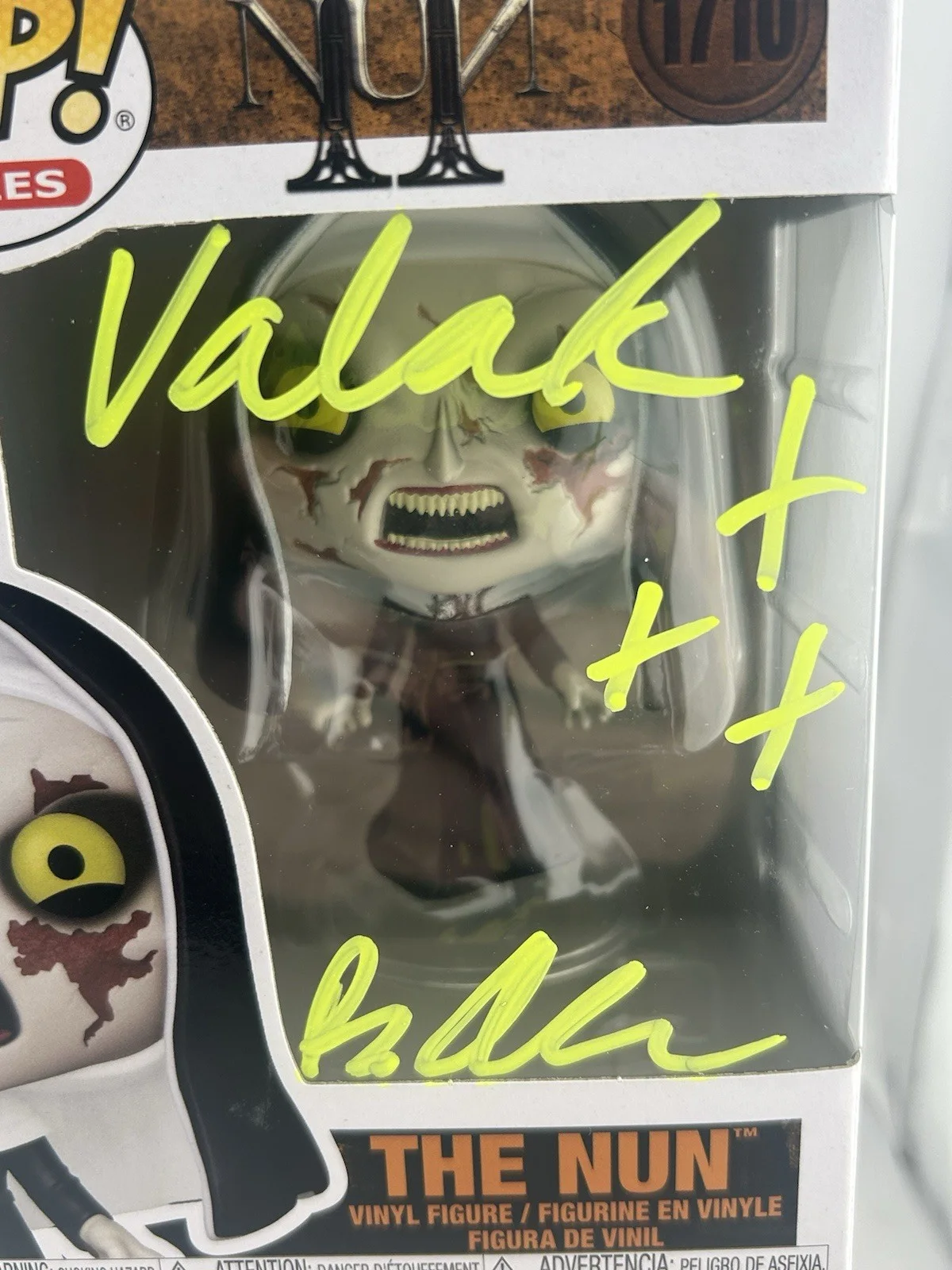 Bonnie Aarons — Bonnie Aarons Signed Autograph The Nun II Funko 1710 OC Celebrity Marketing COA, изображение 4