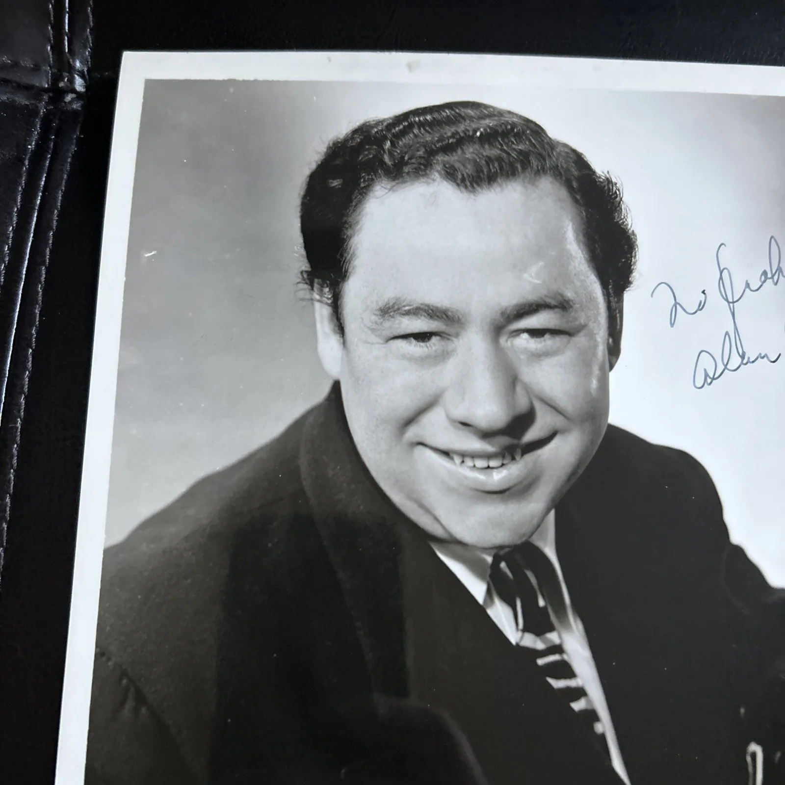 Original Press Photo Adventures of a Rookie 1943 Signed Alan Carney T549, изображение 3