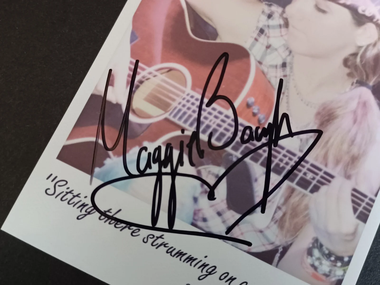 Maggie Baugh Signed 3.75" x 4.5" Photo - Country Singer - B, изображение 2