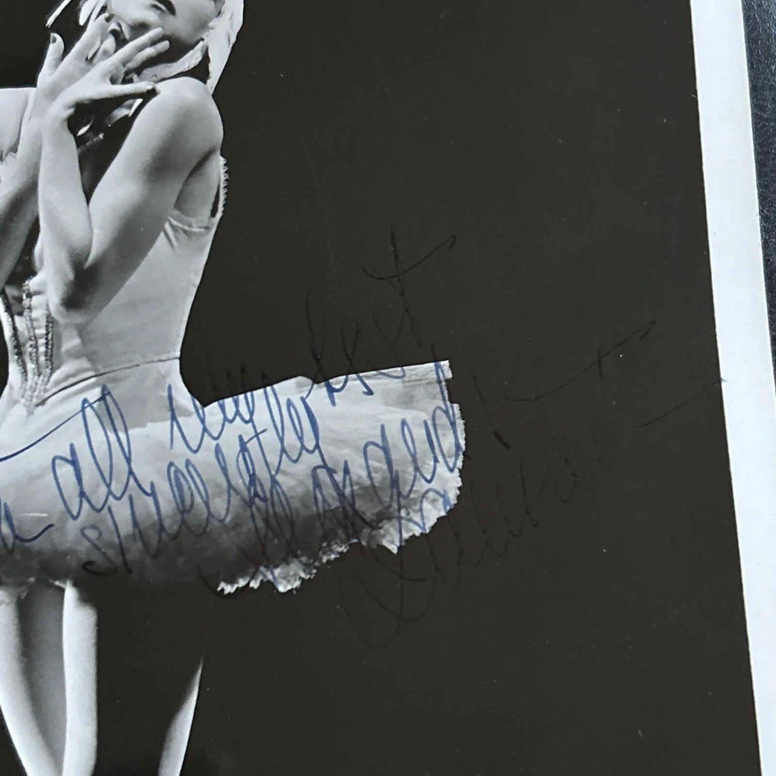 Original Press Photo Russian Ballerina Signed Alexandra Danilova T553, изображение 4