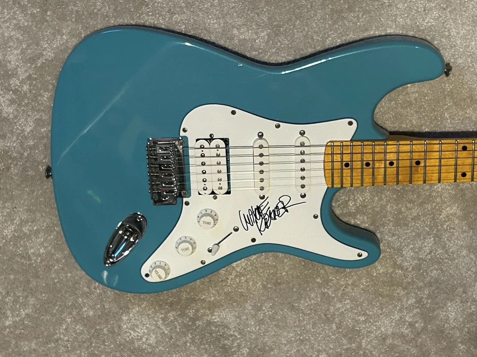 Wayne Kramer Signed Guitar Autographed MC5, image 2