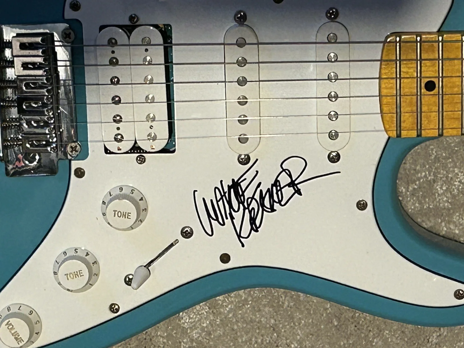 Wayne Kramer Signed Guitar Autographed MC5, image 3