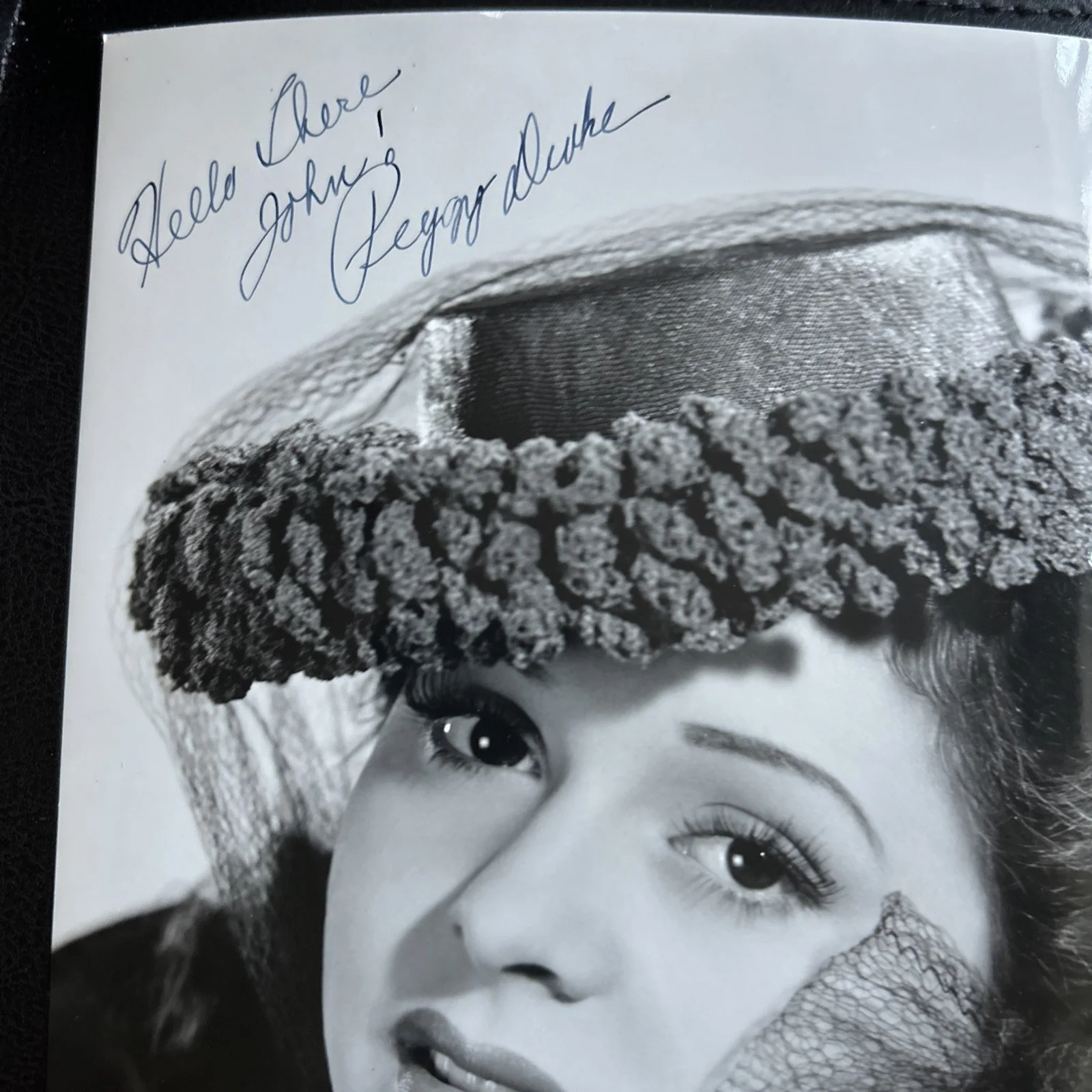 Original Radio Pictures 1942 7x9 Press Photo Signed Peggy Drake T558, изображение 2