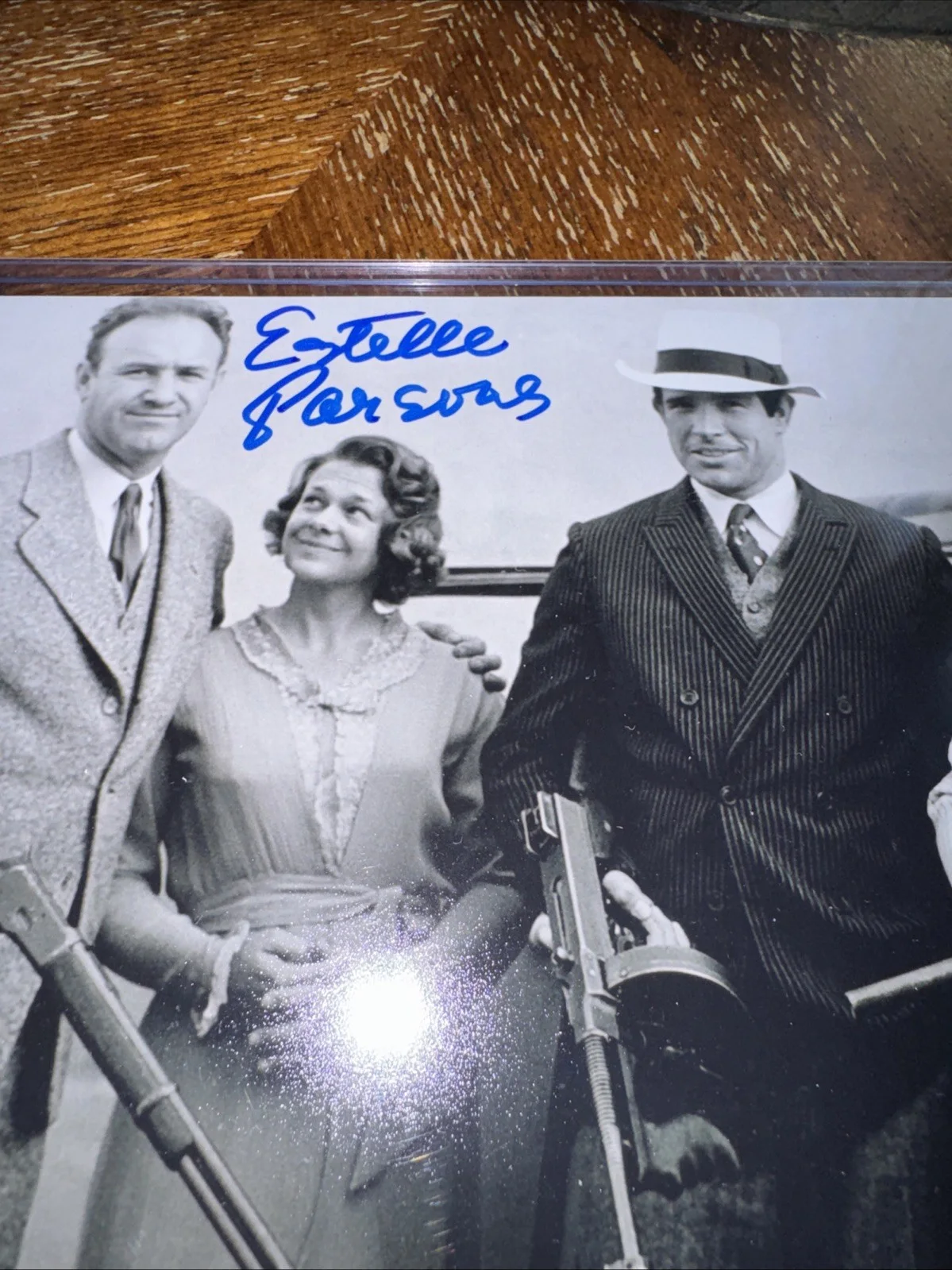 Estelle Parsons — Estelle Parsons Autographed Signed Bonnie and Clyde 8x10 photo JSA Authenticated, изображение 2