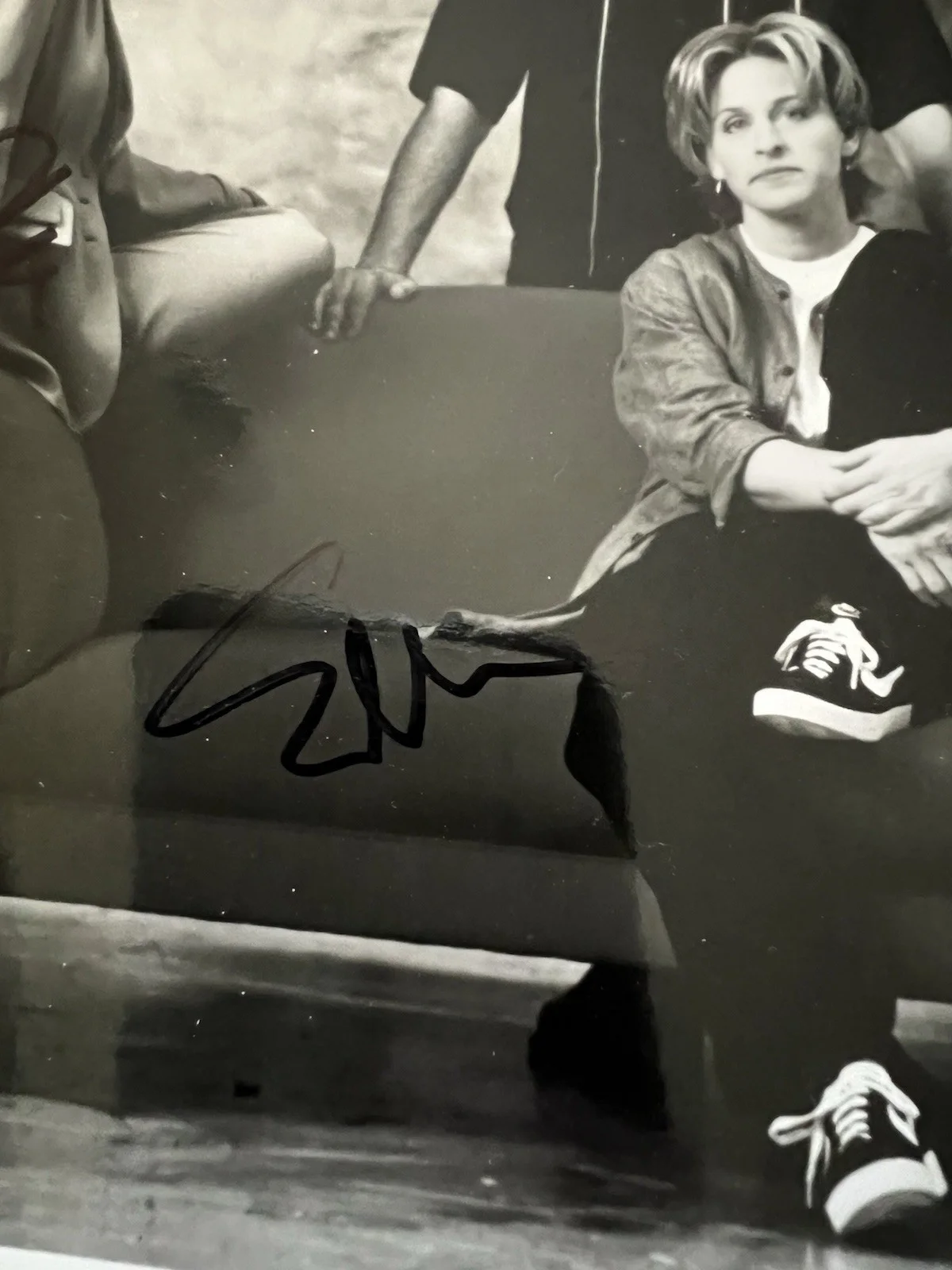 Ellen Degeneres Joely Fisher Arye Gross David Higgins — Ellen Degeneres Joely Fisher Arye Gross David Higgins Signed Promo Photo 8x10, изображение 2