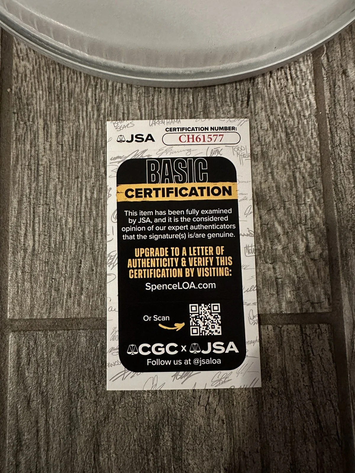 THE DESCENDENTS SIGNED DRUMHEAD JSA COA AUTOGRAPHED WHOLE BAND MILO AUKERMAN, image 2
