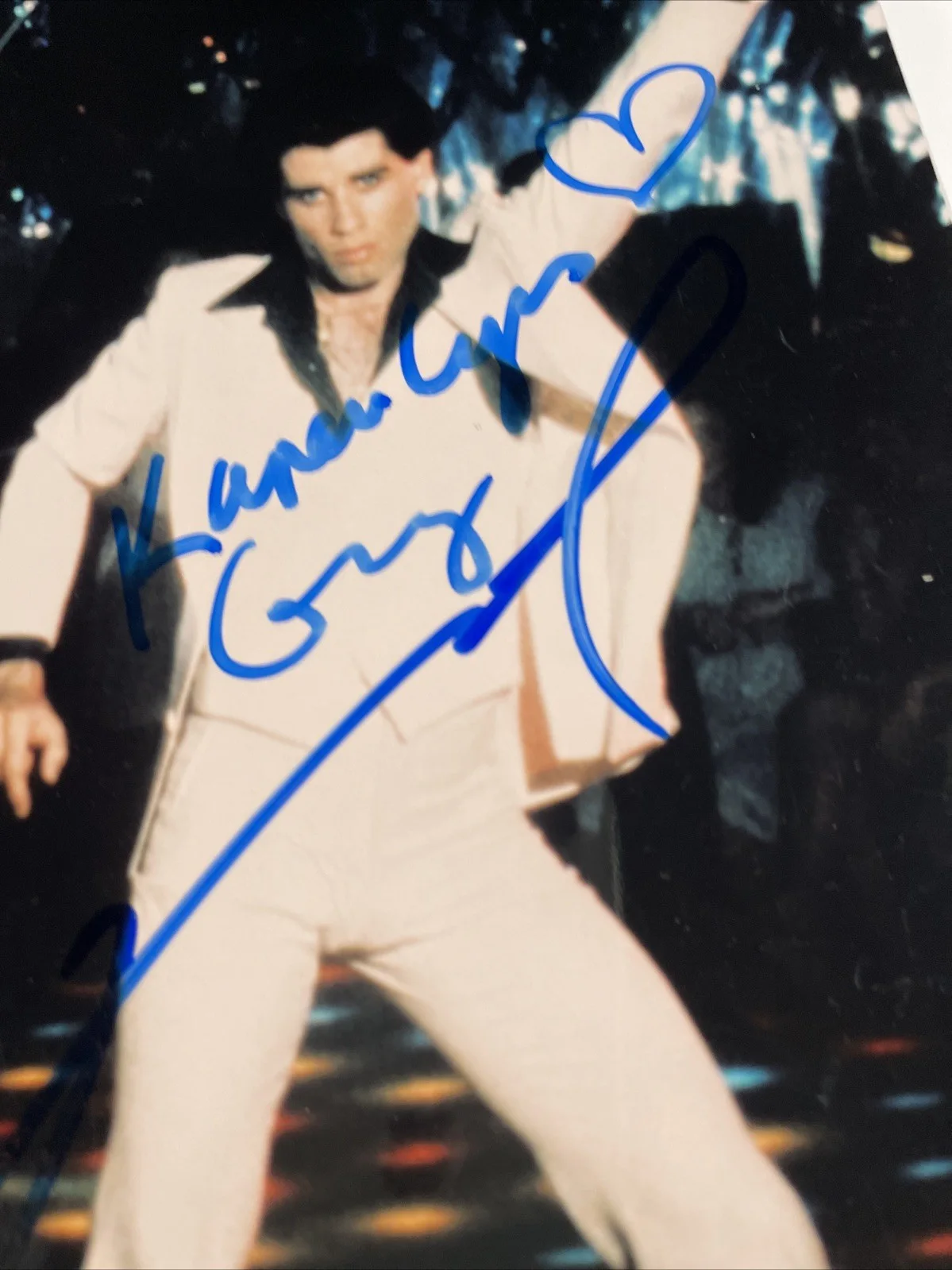 John Travolta/ Other — Saturday Night Fever AUTOGRAPH Photograph Picture COA signed John Travolta P, изображение 3