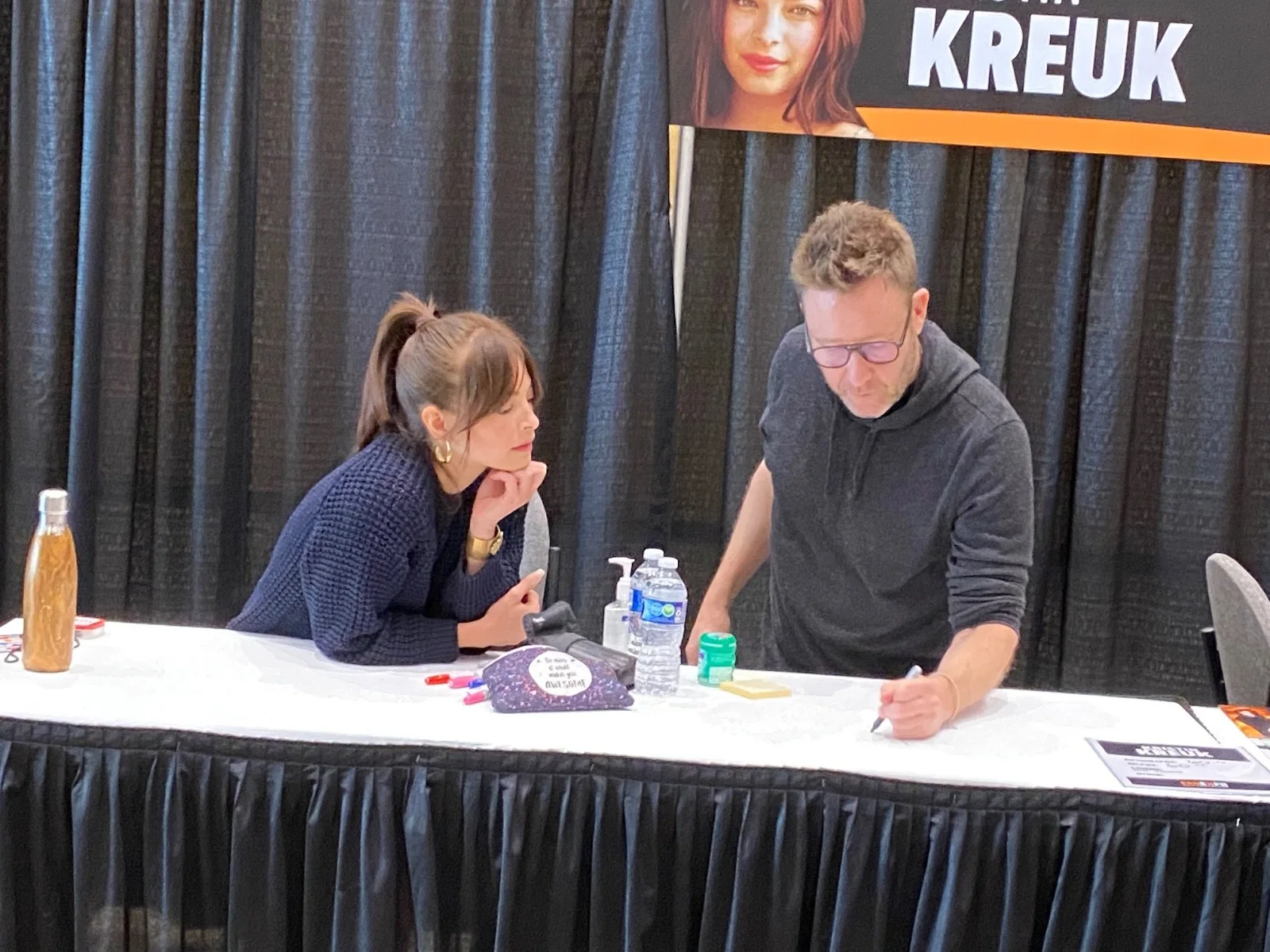 SMALLVILLE Signed WELLING, KREUK, ROSENBAUM 8x10" Superman, изображение 5
