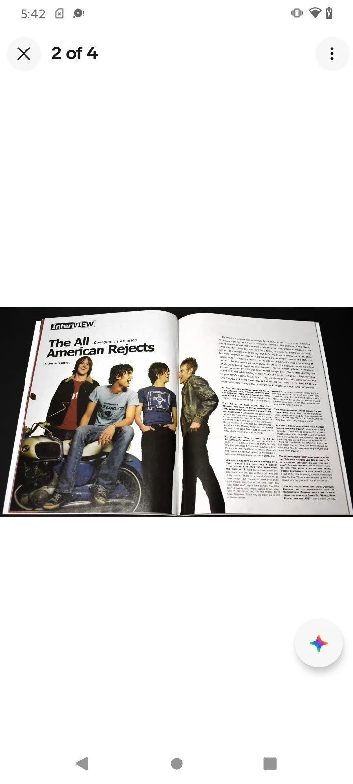 The All American Rejects Full Band Signed Full Magazine - Photo Tyson Ritter + 3, изображение 3