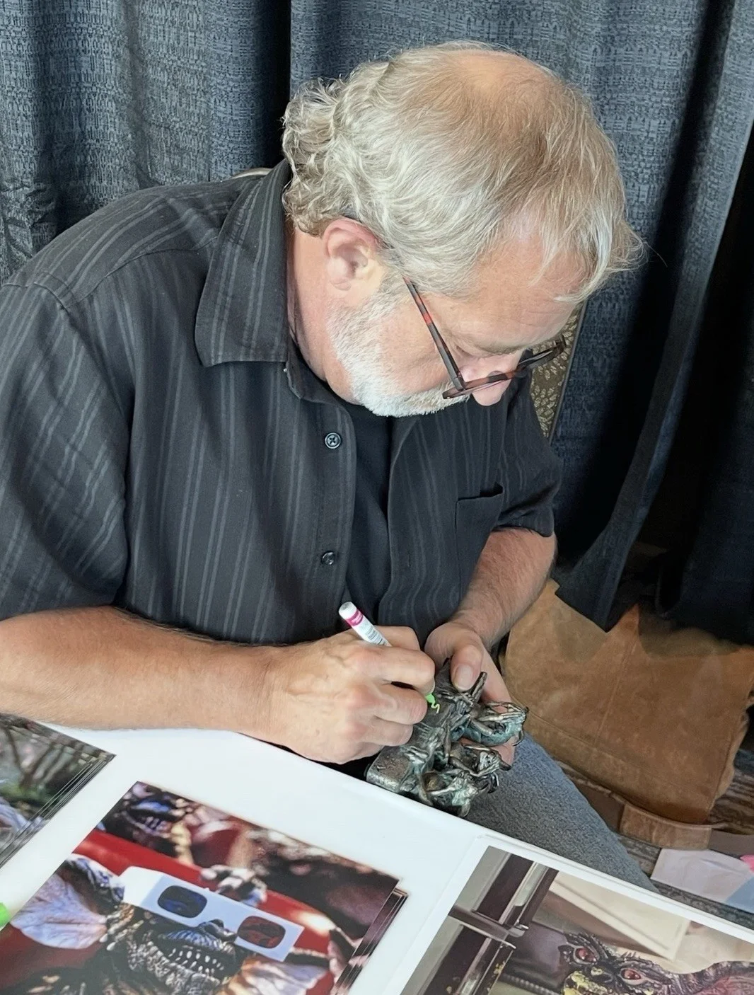 Mark Dodson — Star Wars Regal Robot Wise Monkey Lizards Desk Accessory Signed By Mark Dodson, image 3