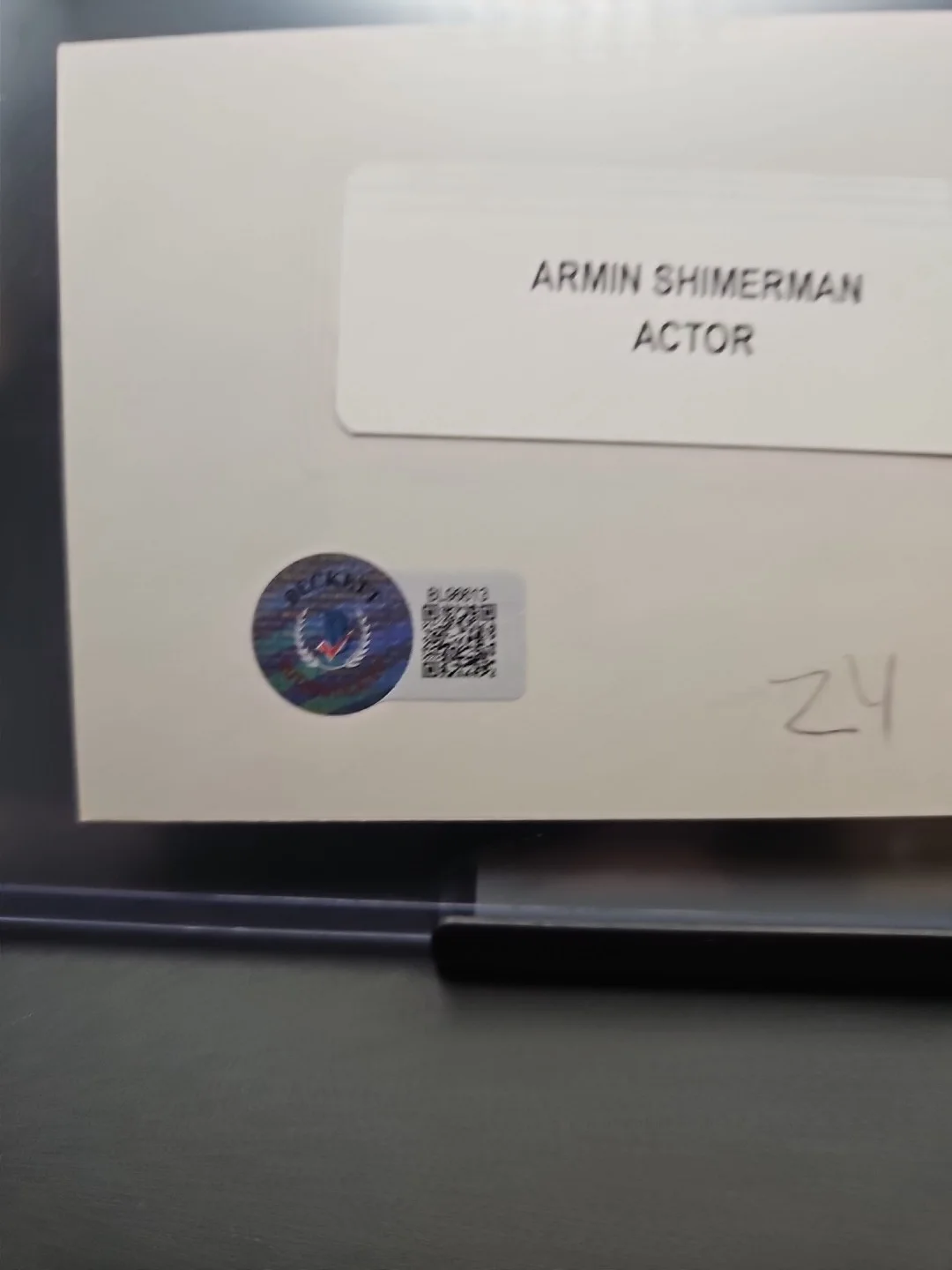 Armin Shimerman — Armin Shimerman "Quark" Authentic Autograph Beckett Authenticated BL96613, image 4