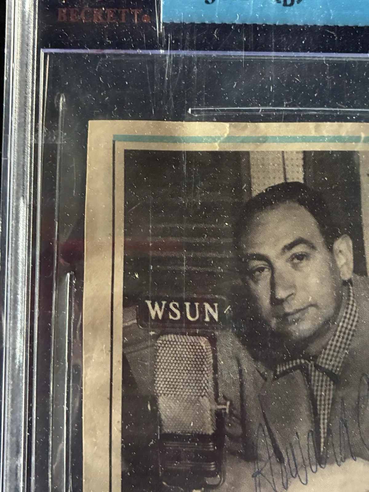 Howard Cosell — Howard Cosell Signed Photo JSA Certified Becket Slabbed Autograph WSUN Radio, изображение 4