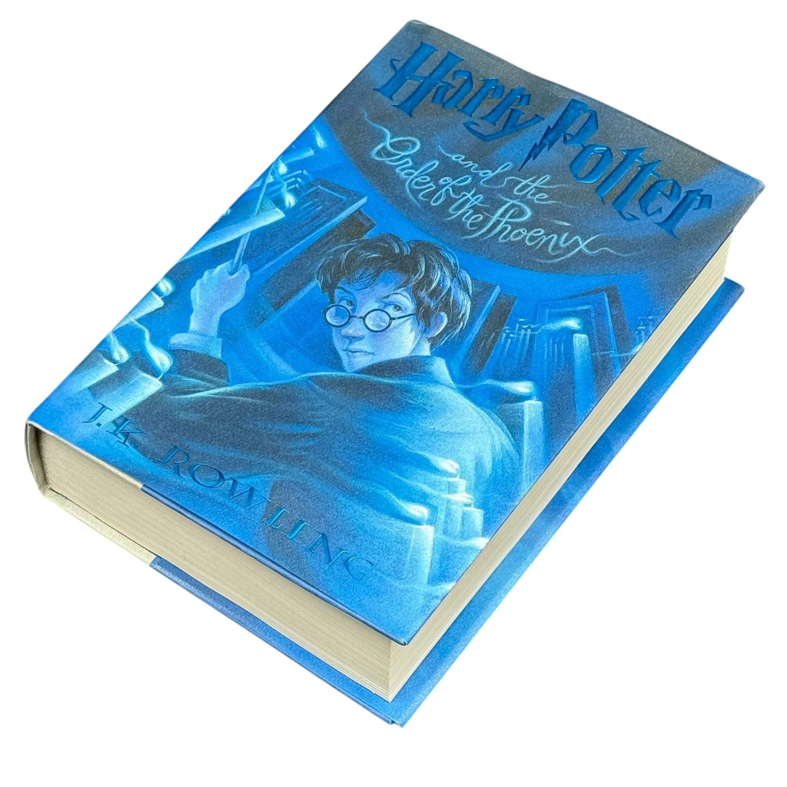 Daniel Radcliffe — Daniel Radcliffe Signed Harry Potter Order of the Phoenix Book 1st Ed. - Beckett, изображение 4