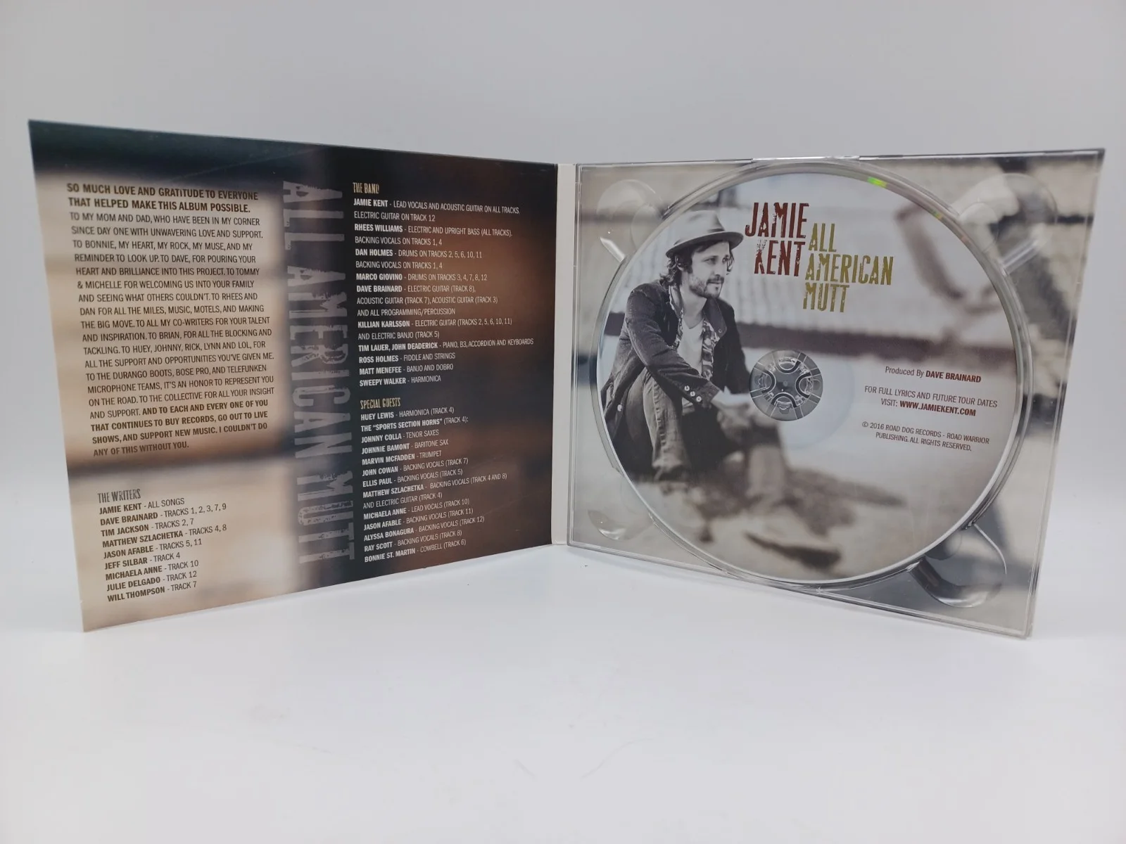 Two Jamie Kent CDs - Band Autographed - Embers & Ashes, All American Mutt, image 4