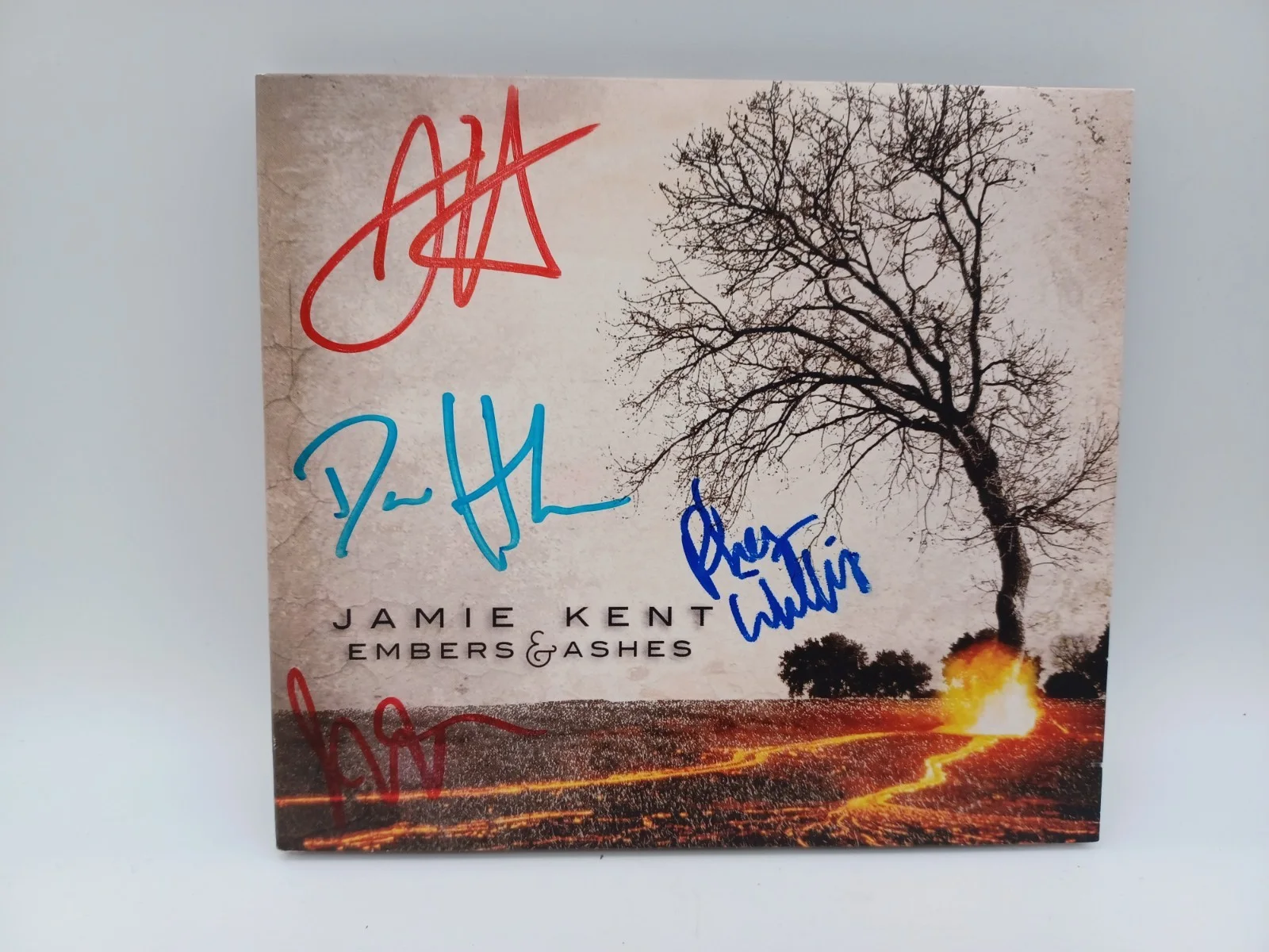 Two Jamie Kent CDs - Band Autographed - Embers & Ashes, All American Mutt, image 5