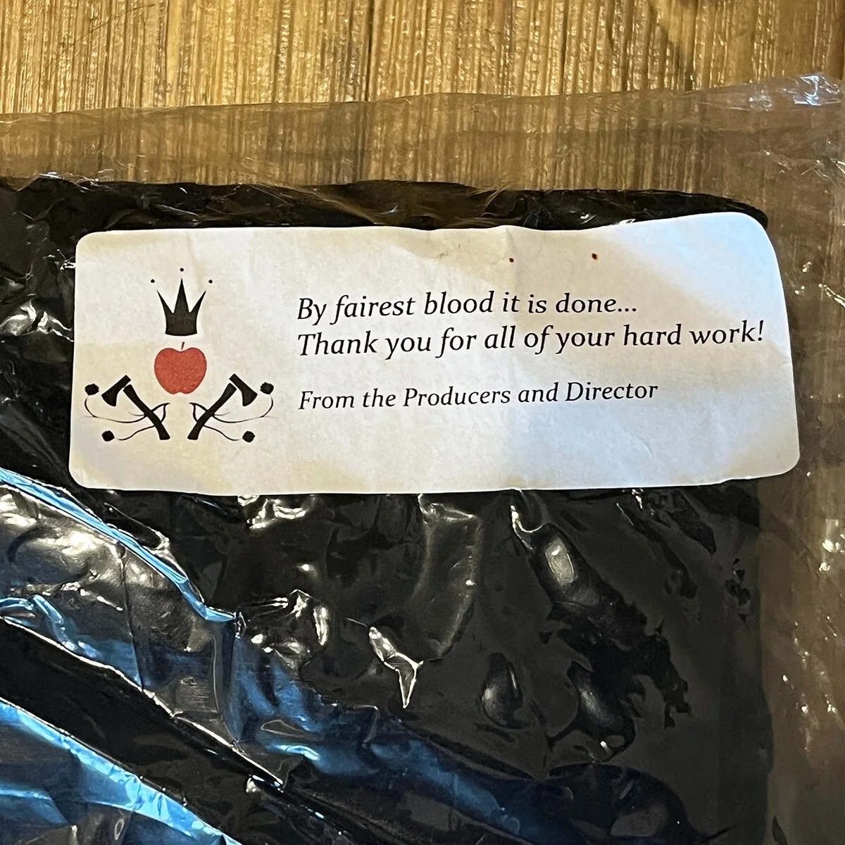 SNOW WHITE AND THE HUNTSMAN Cast & Crew Jacket Movie Production Gift BNWTs L, изображение 3
