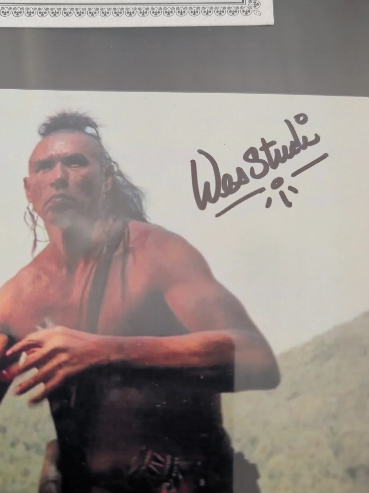 Wes Studi Signed 5x7 Photo The Last Of The Mohicans Autographed, image 3