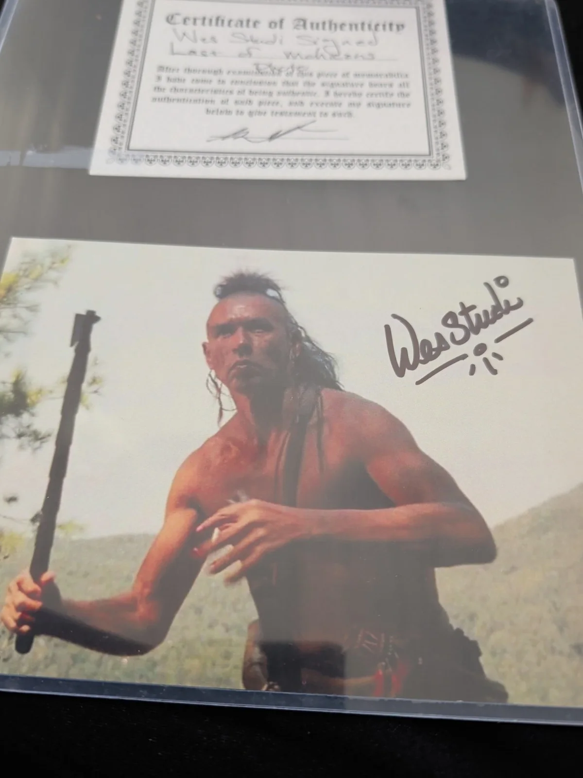 Wes Studi Signed 5x7 Photo The Last Of The Mohicans Autographed, image 5