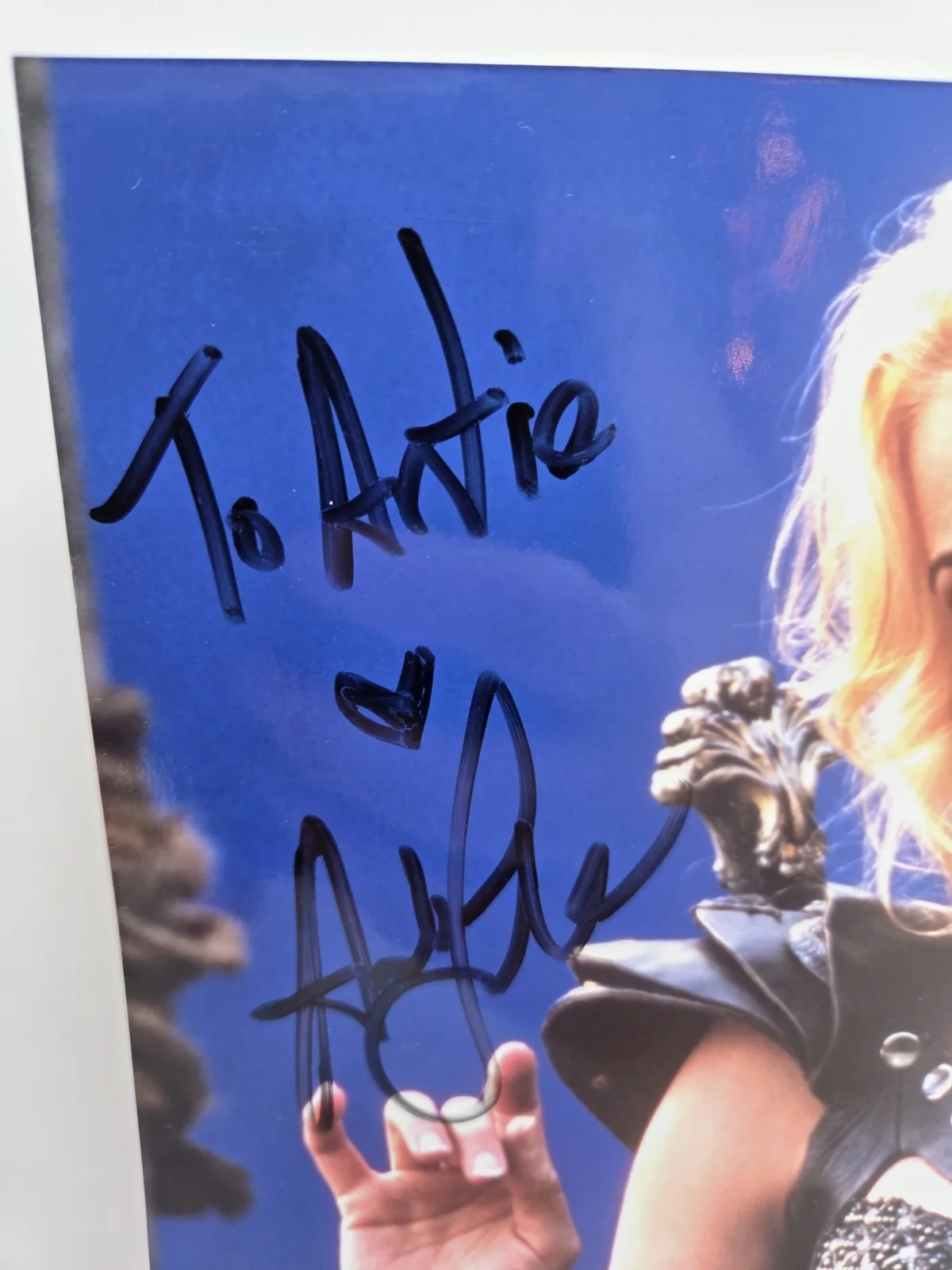 Hudson Leick — Signed 8x10 Hudson Leick “Callisto” Original Xena Warrior Princess *No COA*, изображение 4