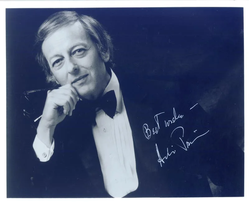 Andre Previn — ANDRE PREVIN - AUTOGRAPHED SIGNED PHOTOGRAPH