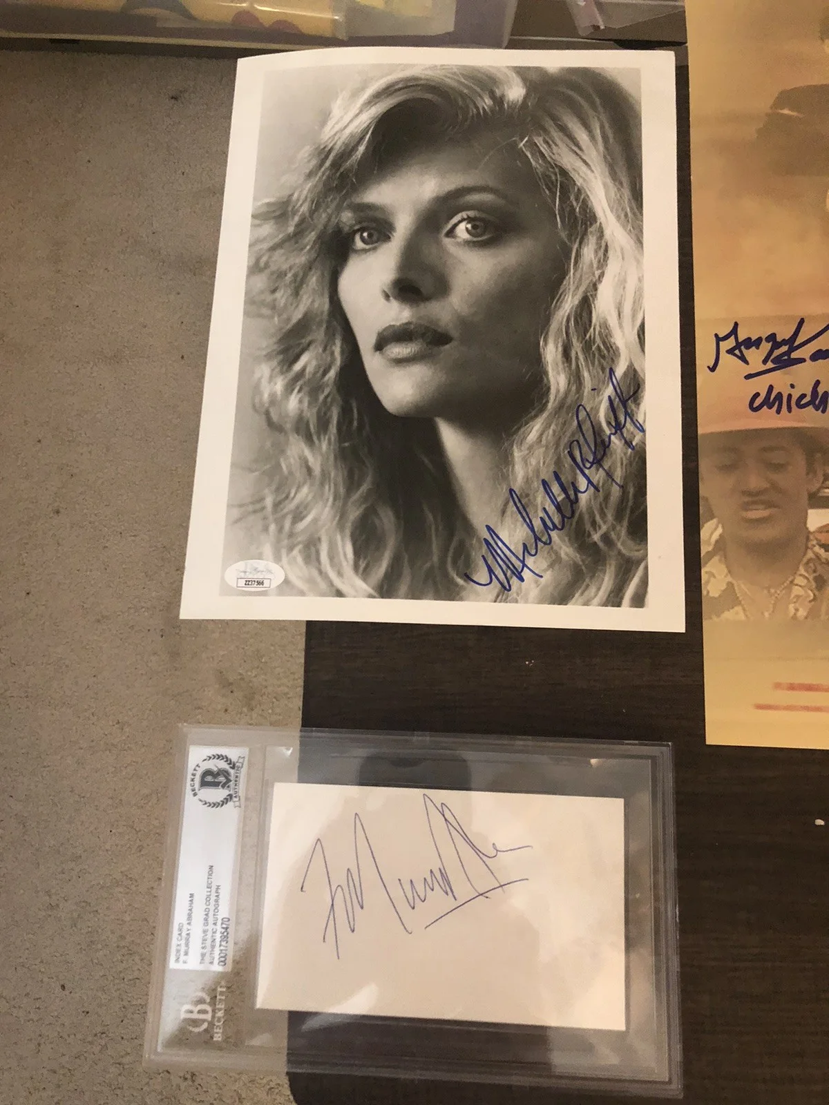 Scarface Cast Signed Items(JSA BAS LEAF), image 2