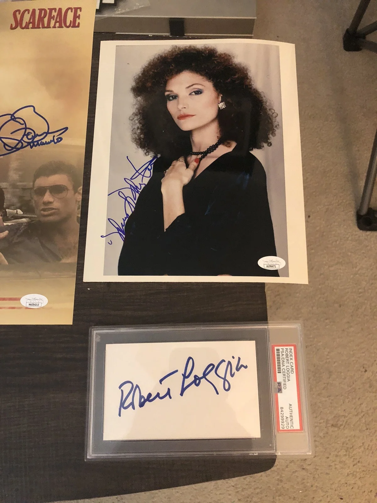 Scarface Cast Signed Items(JSA BAS LEAF), image 4