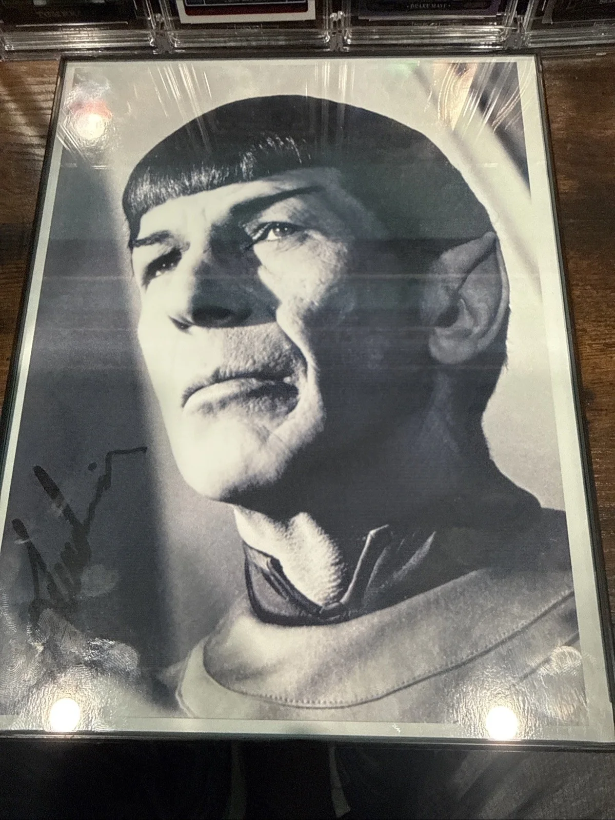 Leonard Nimoy Signed 8x10 Star Trek Icon Spock Auto, image 4
