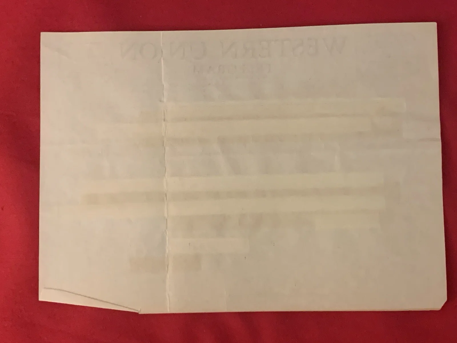 Vincent Price Estate Funny 1955 Telegram To Vincent Price! 17n, изображение 2