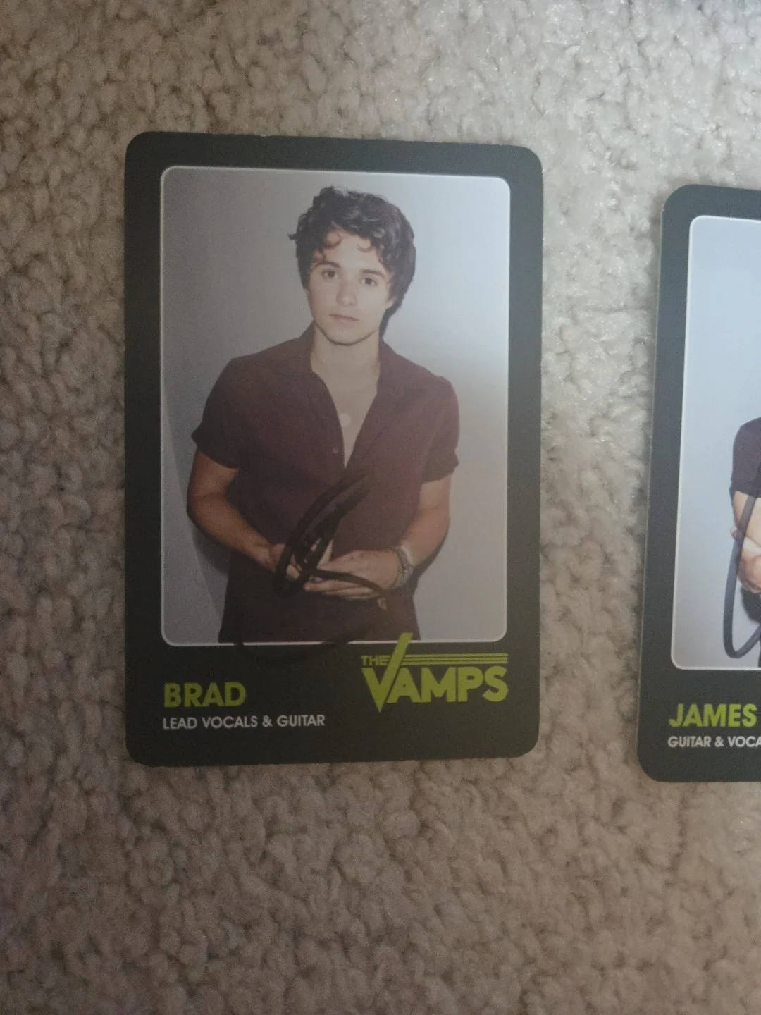 The Vamps I Found A Girl With Signed Vamps Photocards And Exclusive Signed Print, изображение 5