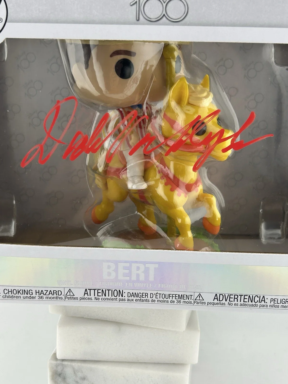 Dick Van Dyke — Dick Van Dyke autographed signed Funko Pop 299 Bert Marry Poppins Dual Cert Oran, изображение 2