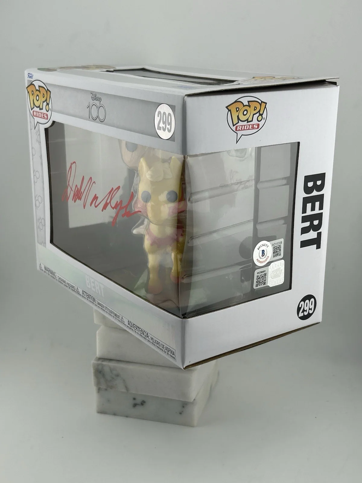 Dick Van Dyke — Dick Van Dyke autographed signed Funko Pop 299 Bert Marry Poppins Dual Cert Oran, изображение 3