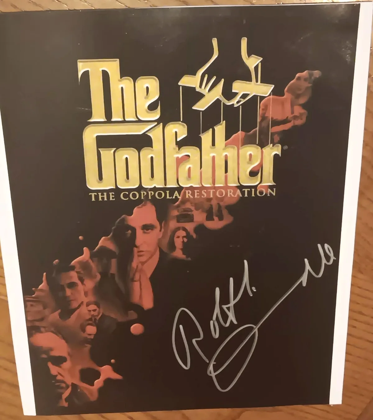 ROBERT DUVALL — The Godfather Movie promo Photo Signed by ROBERT DUVALL autograph no COA, изображение 2