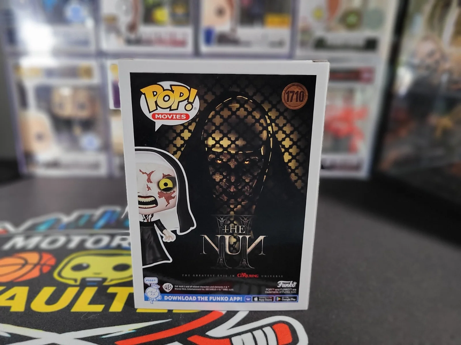 The Nun II Funko Pop (#1710) signed by Bonnie Aarons COA (OCCM), image 4