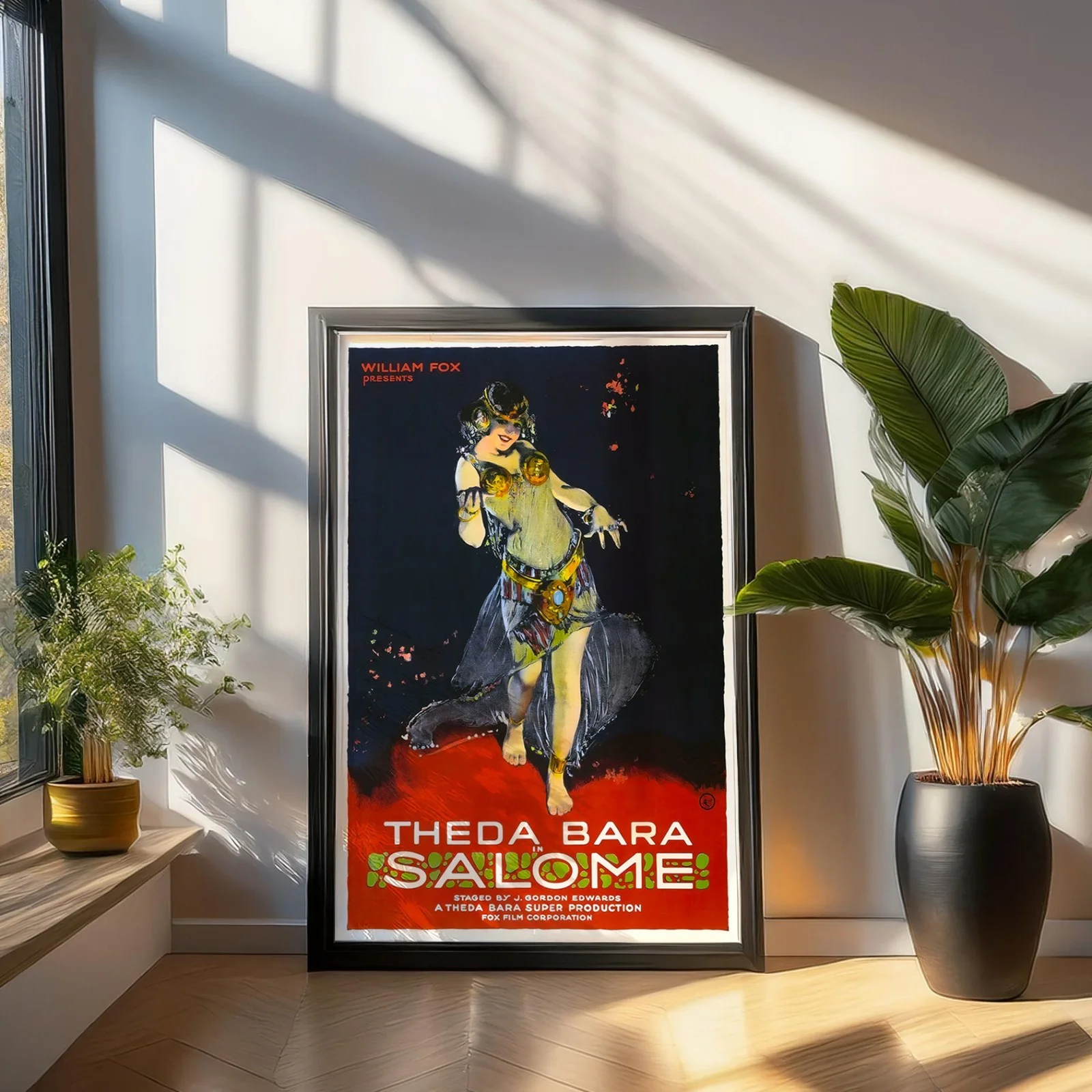 Salomé - 1918 Drama (Theda Bara) Restored 27.2" x 41" US One Sheet Poster, image 3