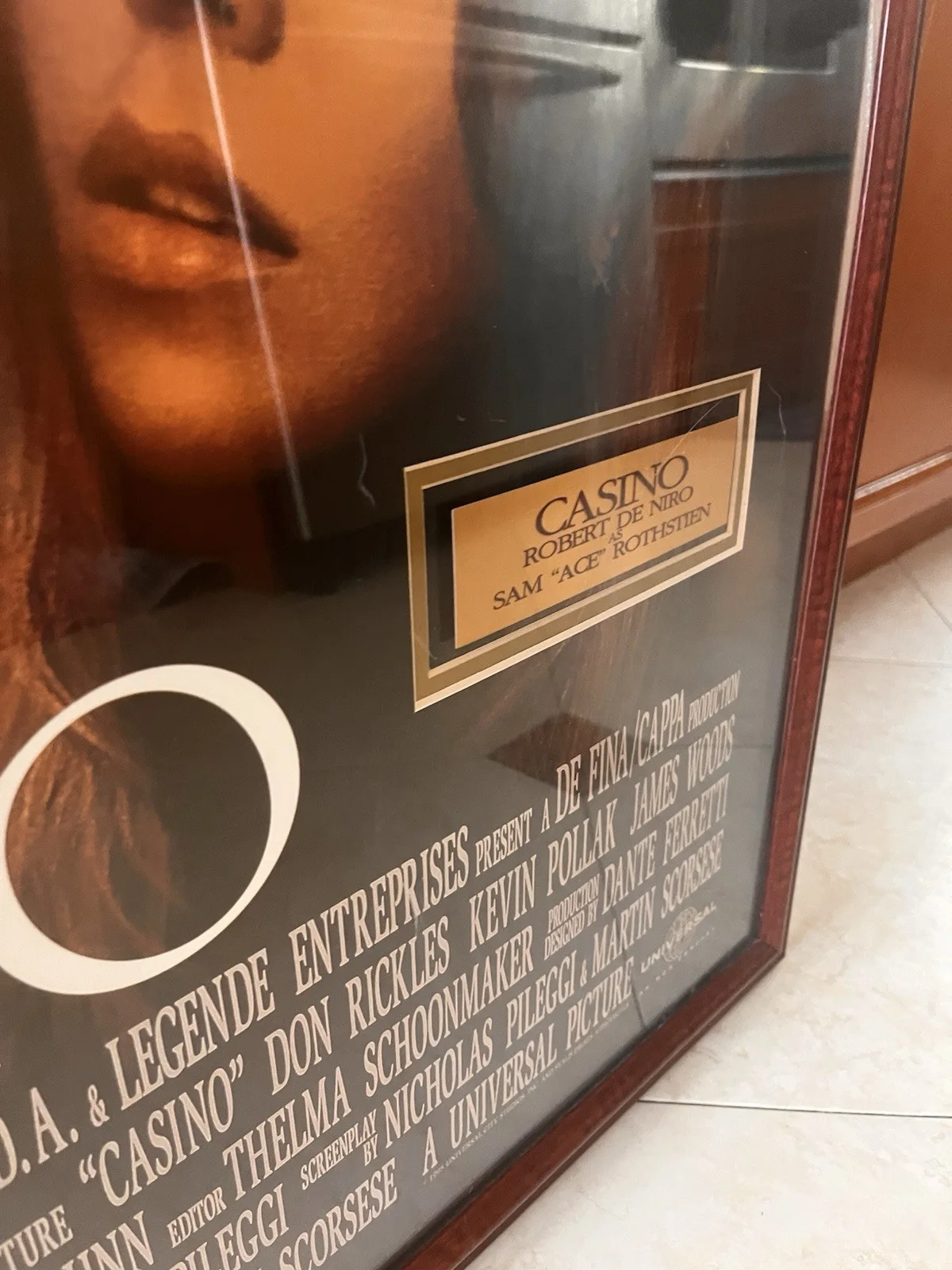 Robert De Niro’Casino’poster SIGNED, image 3