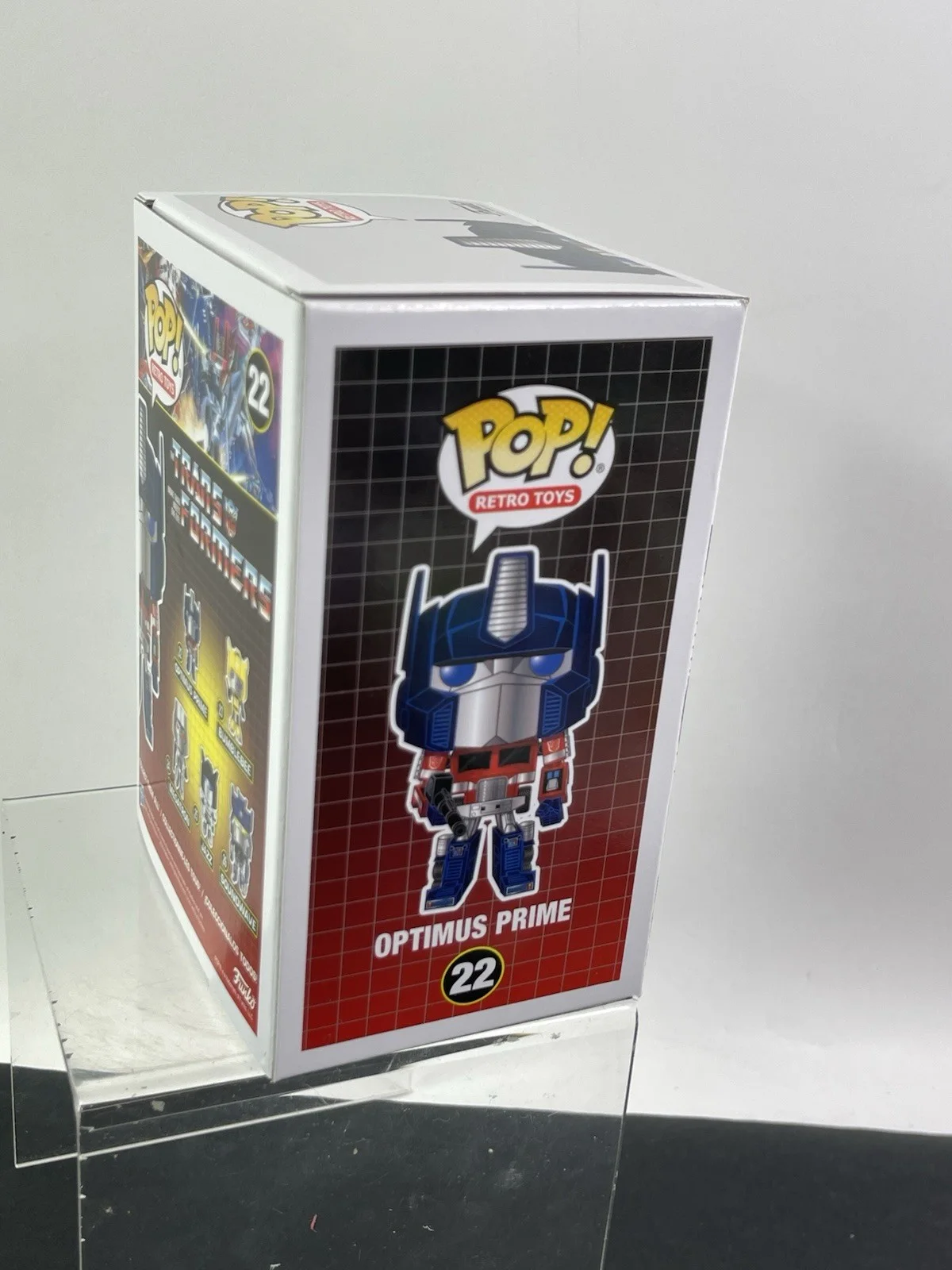 Peter Cullen — Peter Cullen Signed Optimus Prime Funko Pop #22 Beckett COA, image 3