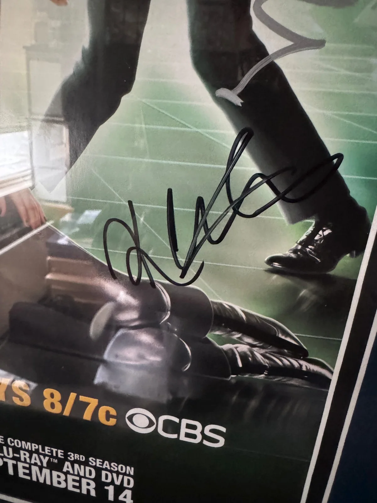 Cast of Big Bang Theory — The Big Bang Theory Cast of 5 Hand Signed 11x17 SDCC Poster RARE, изображение 5