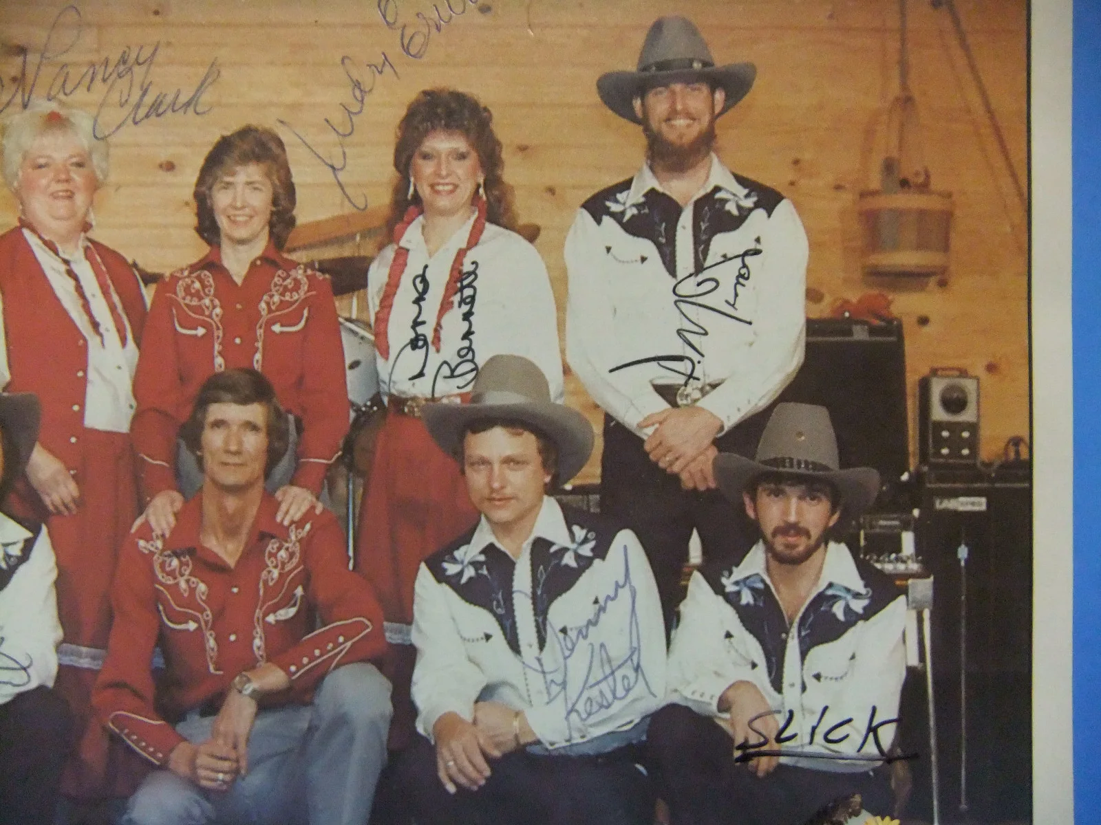 Ozark Mountain Music 80's Signed 8X10 Photo, Rogers Arkansas 10 Autographs, image 3
