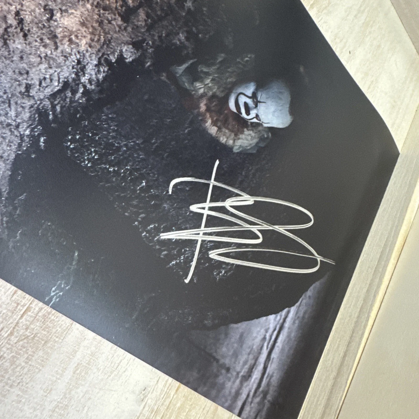 Bill Skarsgard — Bill Skarsgard Signed PENNYWISE: IT 8x10" Original Authentic Auto w/COA Hologram, image 4