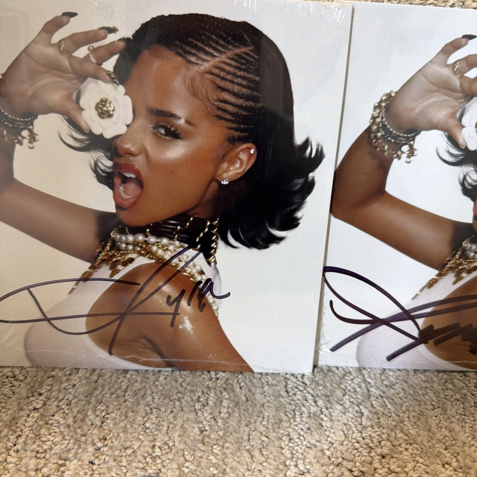 SEALED SIGNED Tyla Chanel 7" Record Vinyl LP - READY TO SHIP, image 2