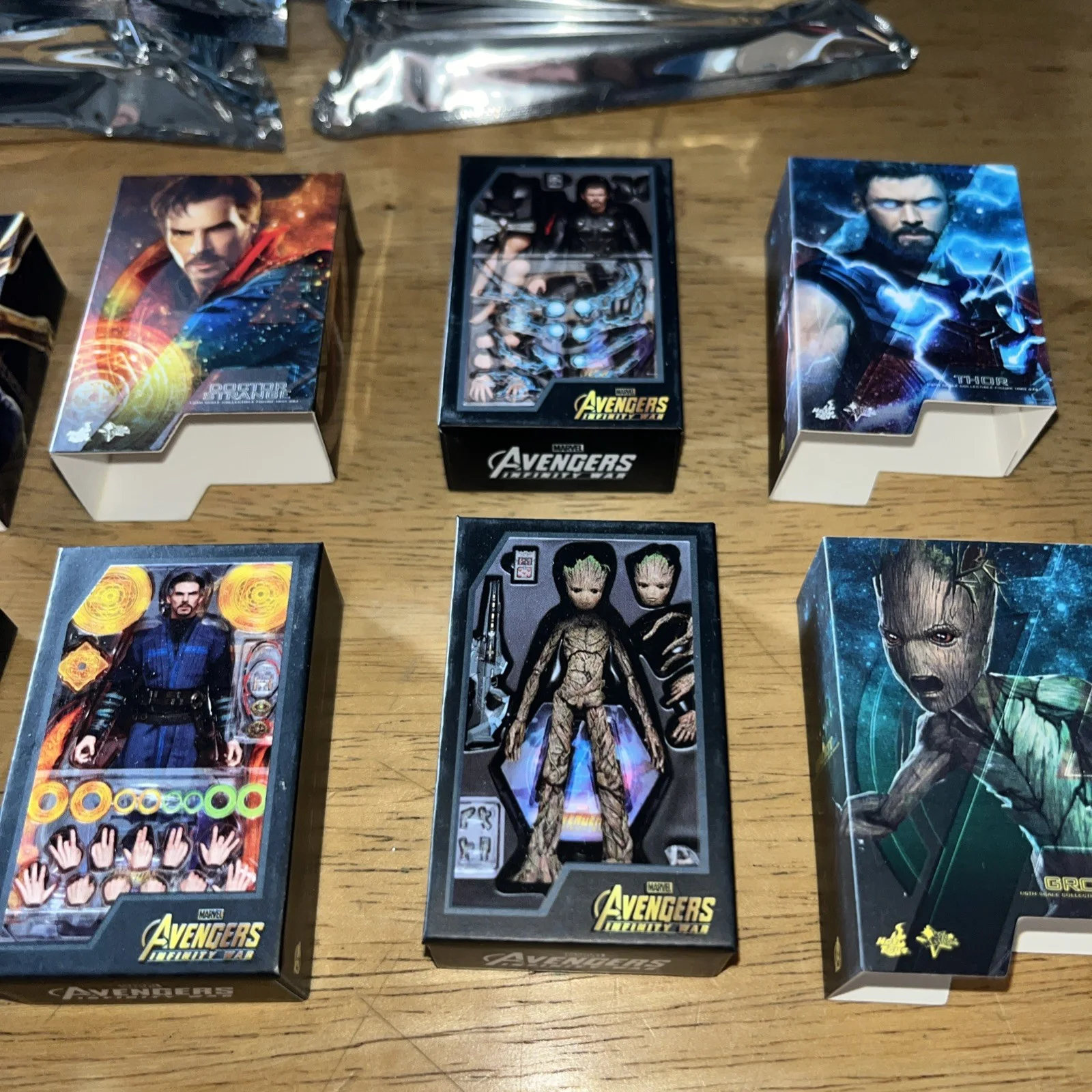 Marvel Hot Toys Box Art Magnet Bundle x7 Avengers Infinity War Magnets Job Lot, image 5