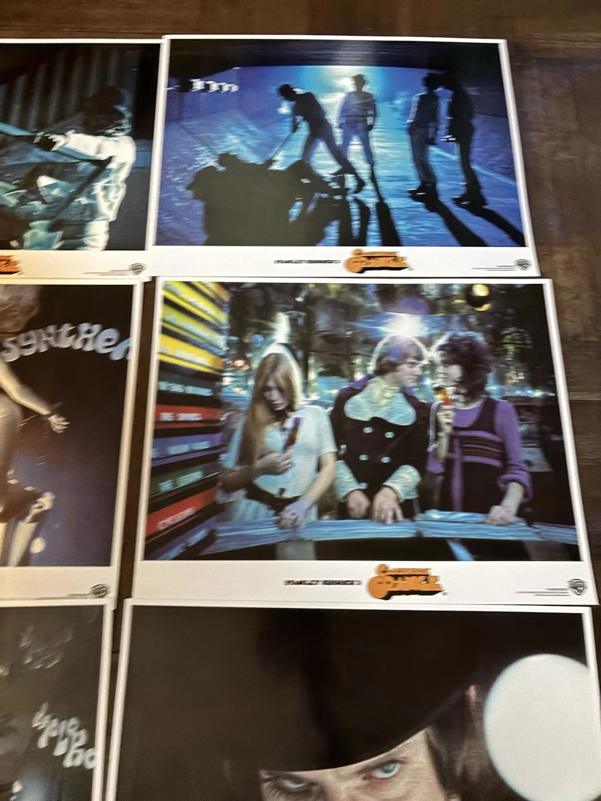 CLOCKWORK ORANGE LOBBY CARD SET X8 ( UK RERELEASE 2000 ) ORIGINAL, изображение 3