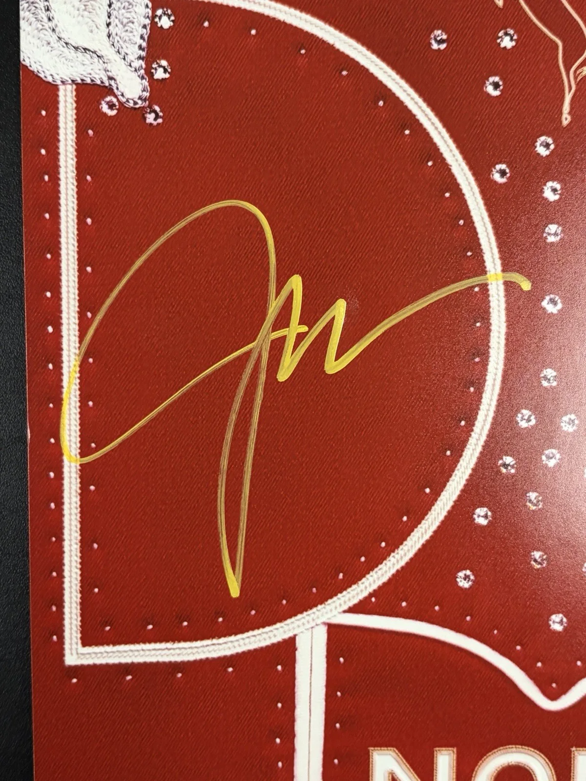 Jordan Peele — DIRECTOR JORDAN PEELE SIGNED 'NOPE' 12x18 POSTER BECKETT COA - PLEASE READ!, изображение 3
