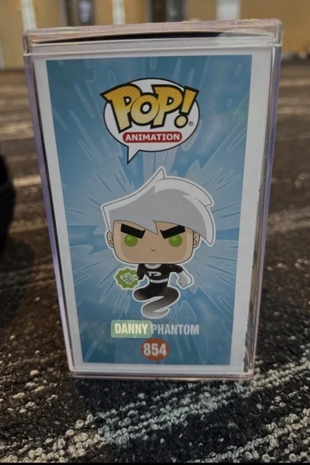 Butch Hartman, David Kaufman — David Kaufman & Butch Hartman Signed/Funko Pop Danny Phantom JSA COA, image 2