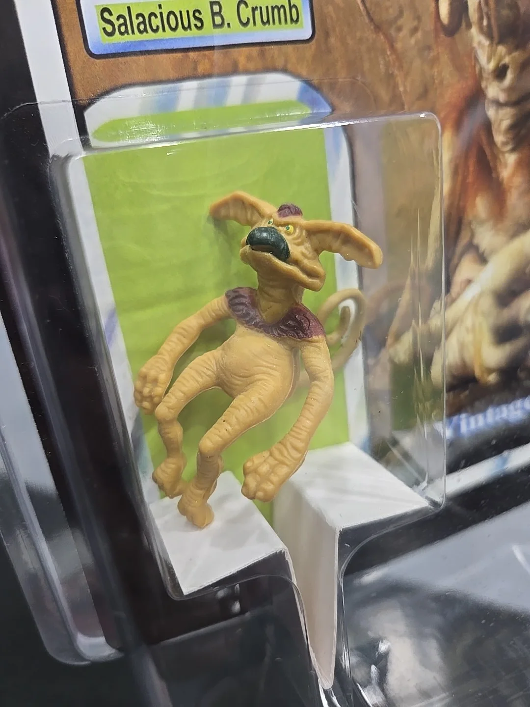 Signed Mark Dodson Star Wars Salacious B. Crumb Action Figure JSA Certified, image 4