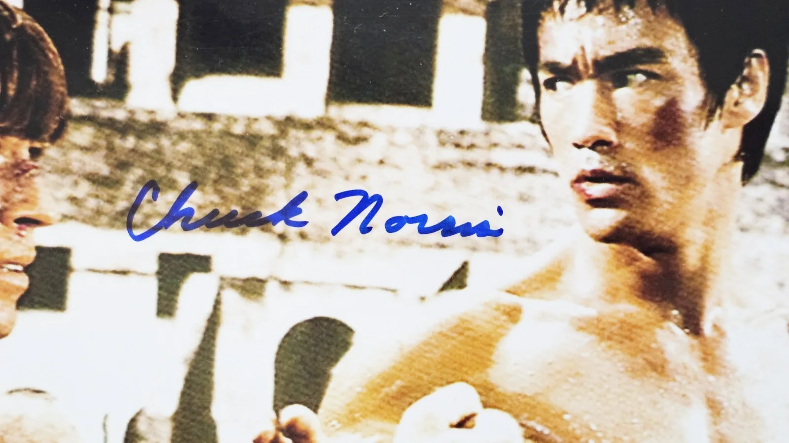 Chuck Norris Signed 11x14 Photo JSA Auto with Bruce Lee The Way of the Dragon, изображение 2